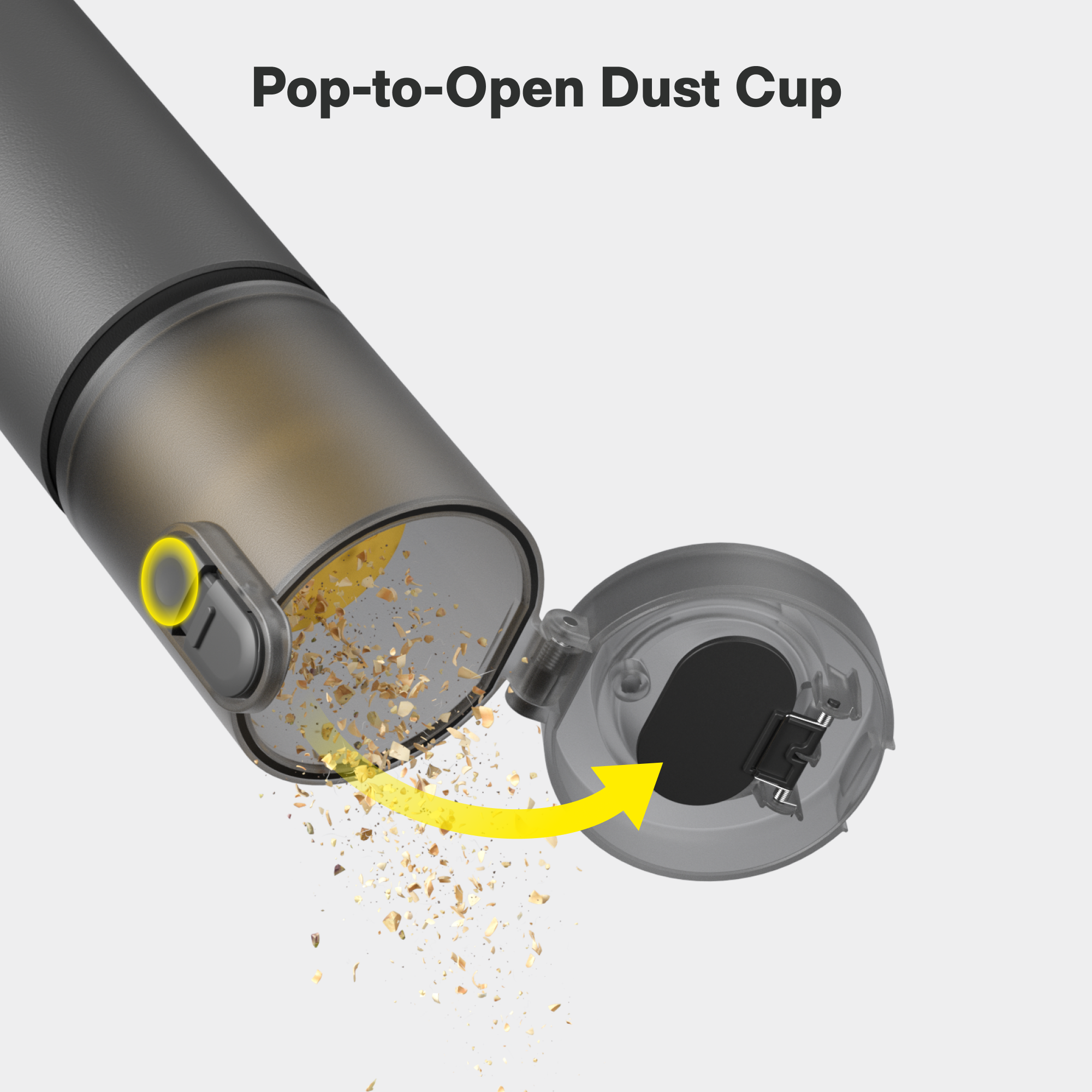 HOTO 4-in-1 Cordless Air Duster & Vacuum