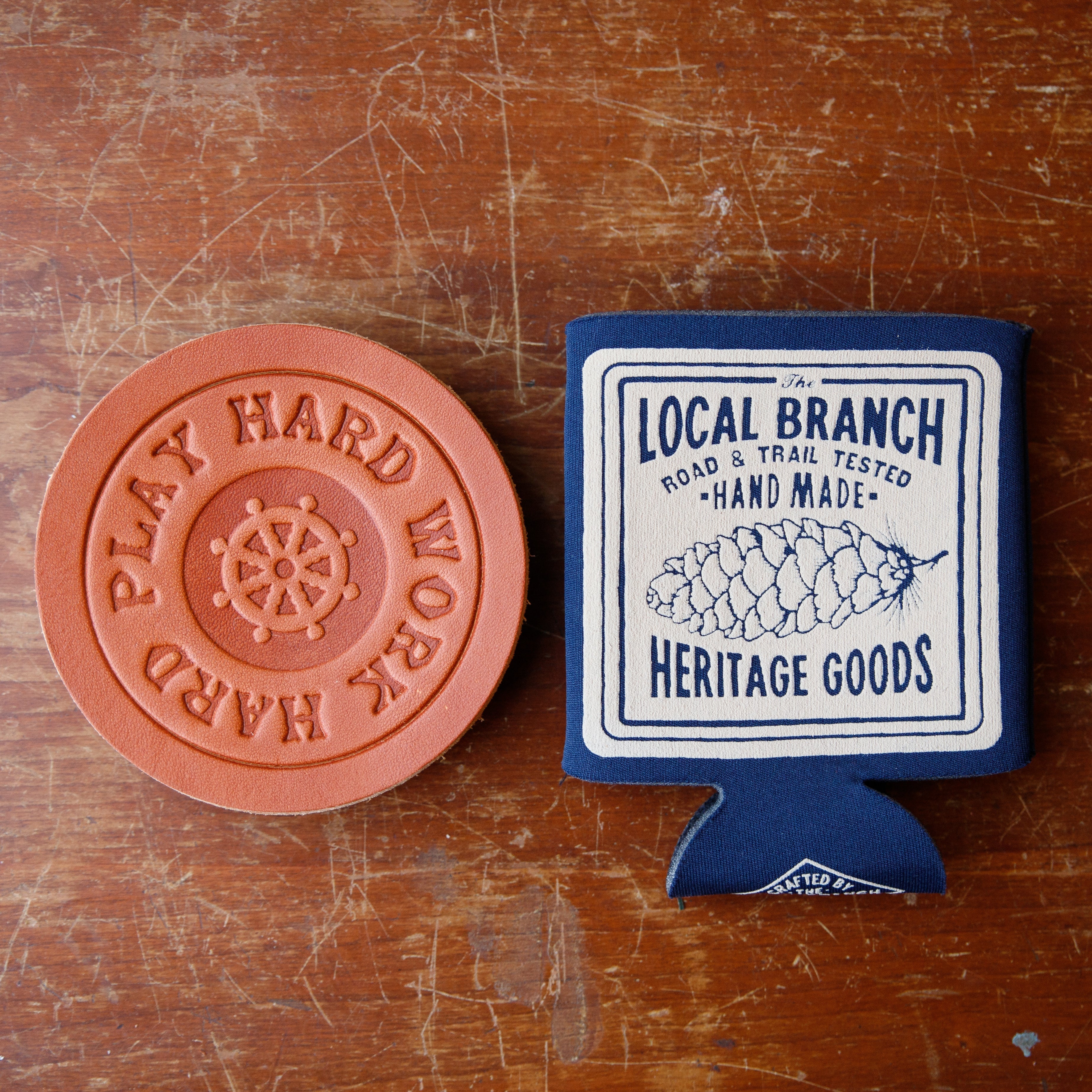 Coasters - USA Made Leather