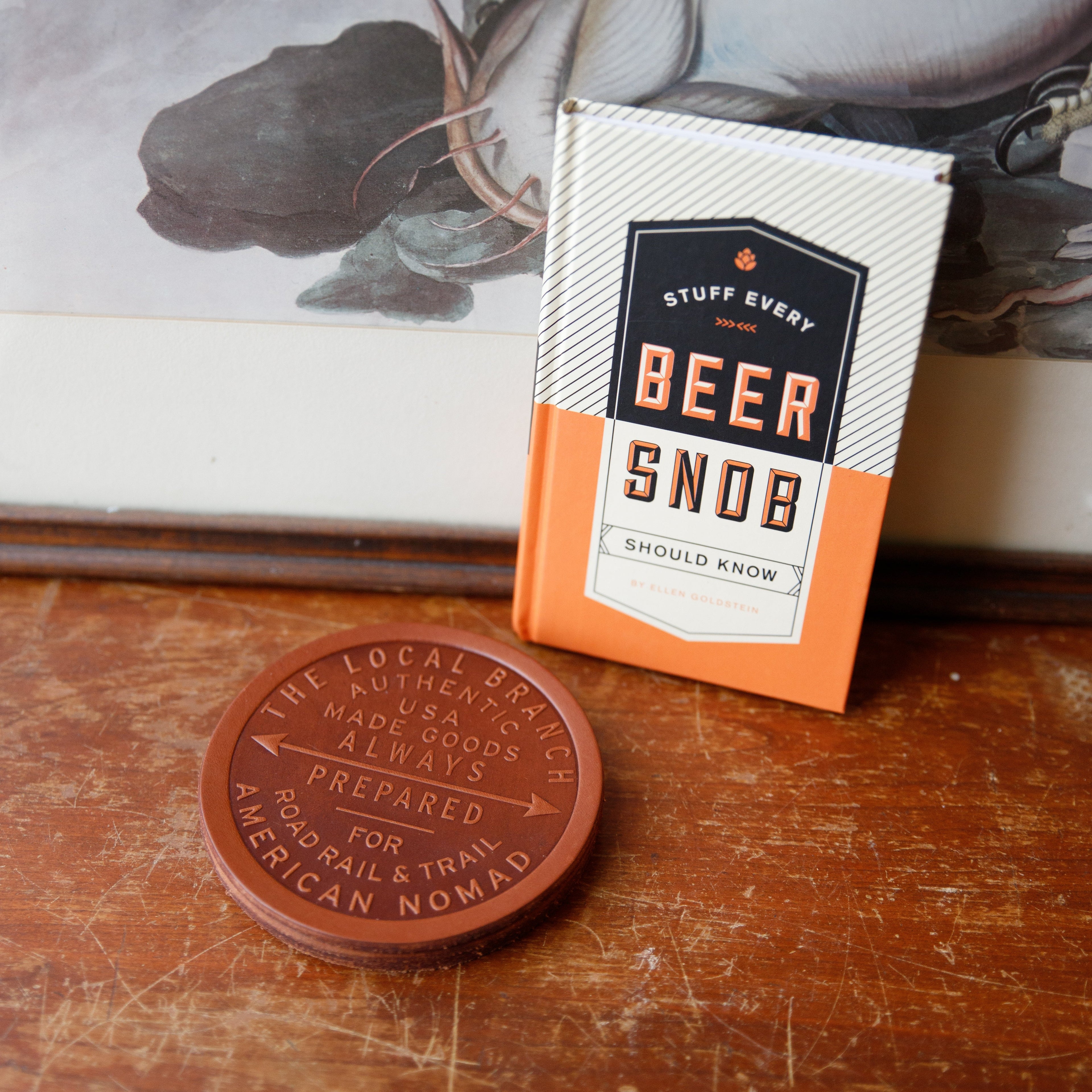 Coasters - USA Made Leather